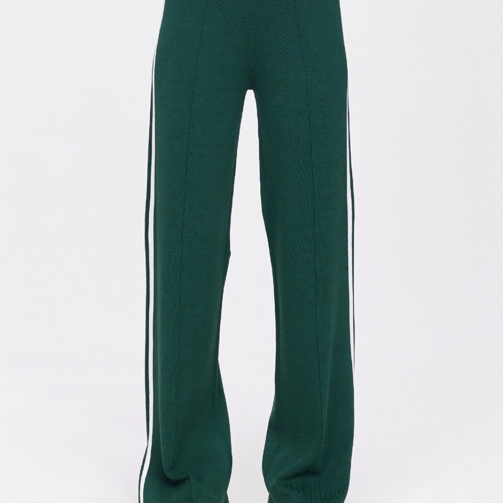 The Upside LES BORDER FREYA KNIT PANT, eden green, size XS NWT - Picture 4 of 8